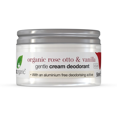 Deodorante in Crema Rosa&Vaniglia Dr.Organic